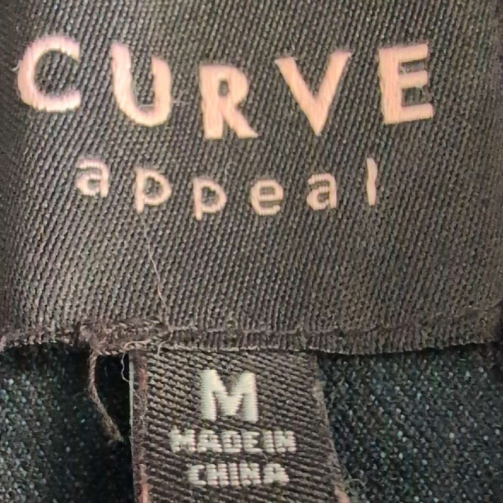 Curve Appeal Dark Wash Denim Jean Jacket - Women's Size Medium - Picture 13 of 14